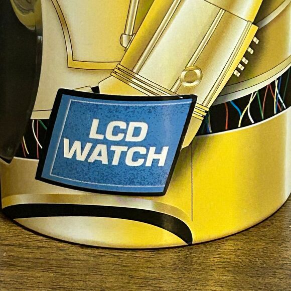 Disney Star Wars C-3PO LCD Watch with tin - Picture 3 of 4
